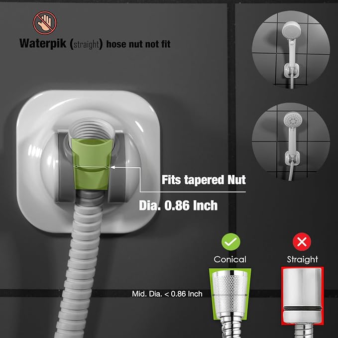 Handle held Shower Head Holder - Image 6
