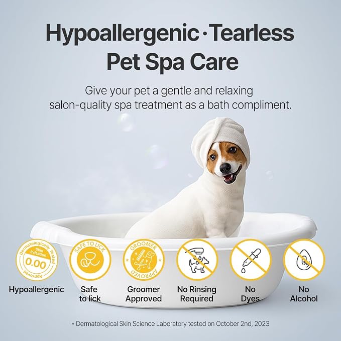 PetO’Cera Hot Spring Bath for Dogs, Alps Onsen Water, Soothes Dry, Inflamed Skin - Image 7
