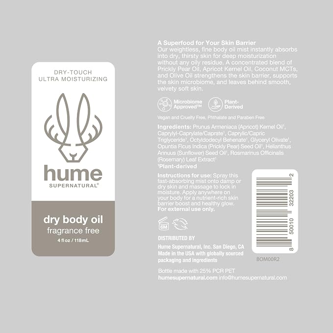 HUME SUPERNATURAL Dry Body Oil Spray - Image 9