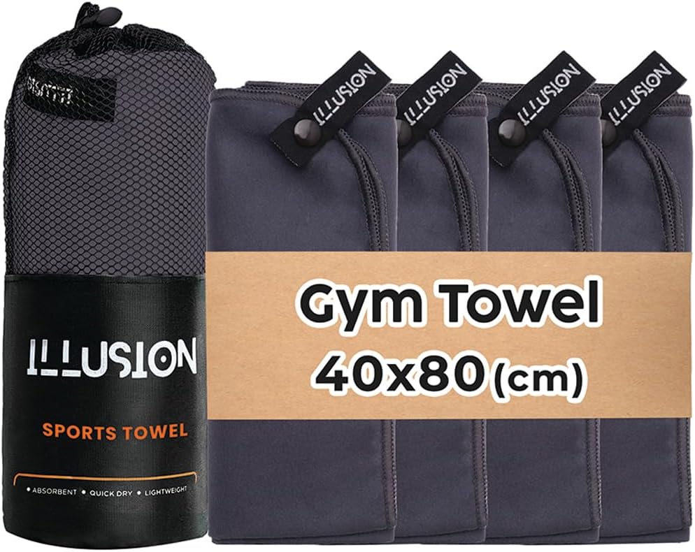 illusion Small Microfiber Gym Towels by Unknown