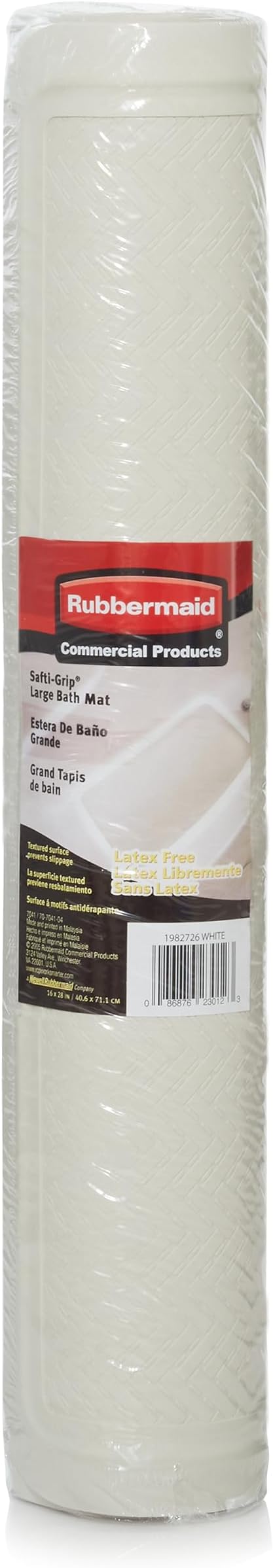 Rubbermaid Commercial Products Safti-Grip Bath Mat, Suction-Backed, - Image 4