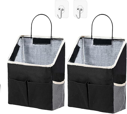 2pcs Wall Hanging Storage Bag, Wall Hanging Organizer Bags by Someteth