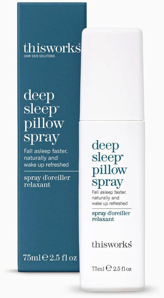 thisworks Deep Sleep Pillow Spray: Natural Sleep 75ml, 2.5 fl oz by THISWORKS
