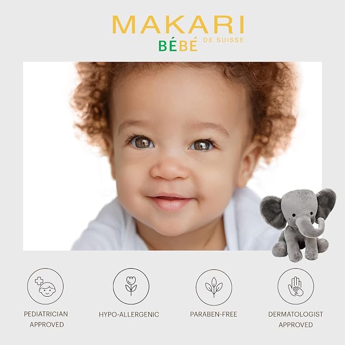 Makari Bebe Cleansing Milk | Baby Body Wash & Softening Formula - Image 3