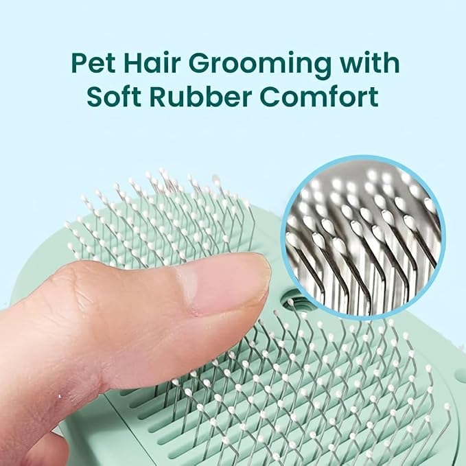 Pet Steam Brush for Dog & Cat, 3 in 1 Spray Hair Removal Comb for Shedding & - Image 7