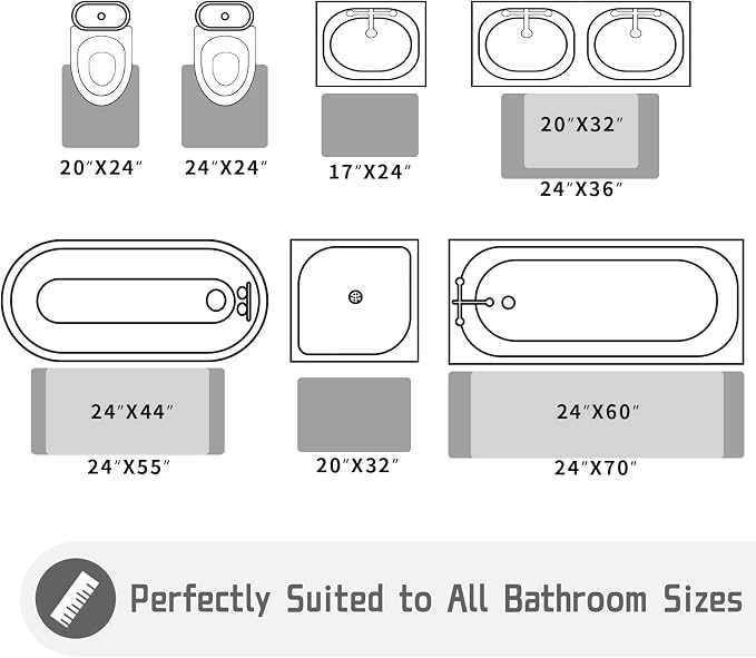 Yimobra Bathroom Runner Rug 70x24 Inch - Image 9