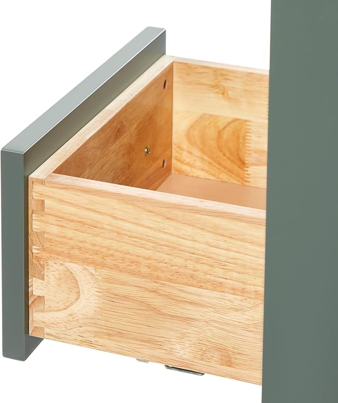 ARIEL Cambridge 36 Inch Single Left Offset Rectangle Sink Bathroom Vanity - Image 4