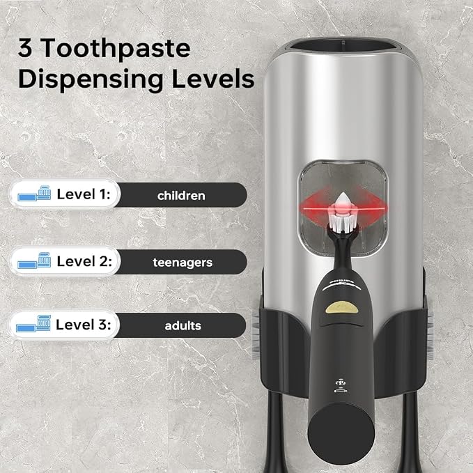 Automatic Toothpaste Dispenser Wall Mounted - Image 6