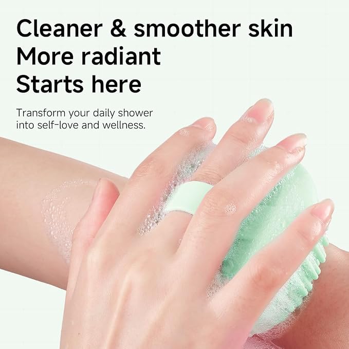 Silicone Body Scrubber for Bath & Massage - Image 7