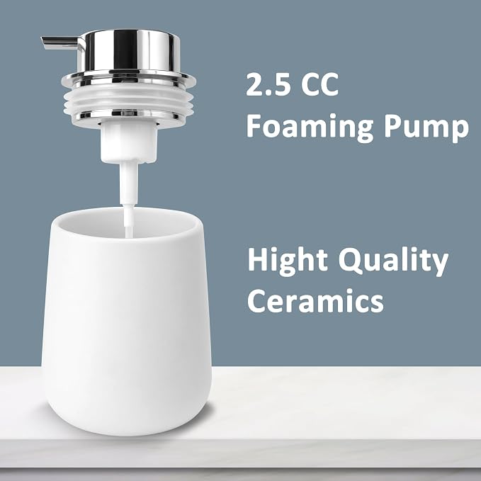 Soap Foaming Dispenser Ceramic - Image 3