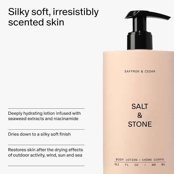 Salt & Stone Body Lotion for Women & Men | Hydrates, Nourishes & Softens Skin | - Image 5