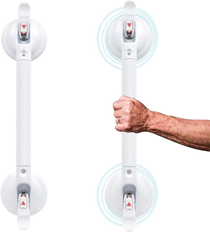 Shower Handle Upgraded 19 inch Grab Bar by DARENMEDICAL