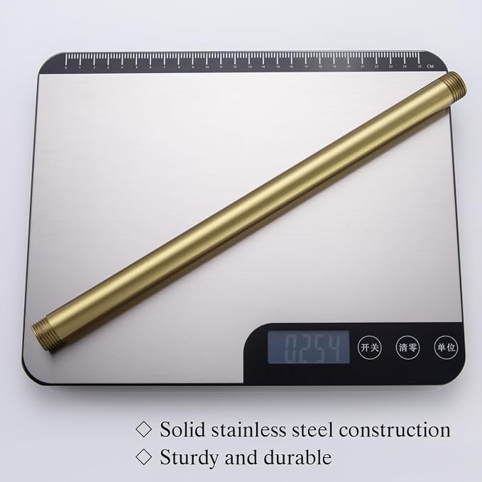 RANDOM Shower Arm with Flange, Brushed Gold.RD91038-12BG - Image 5