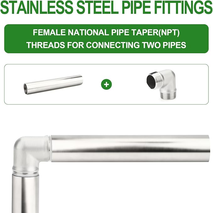 TAISHER 1PCS Stainless Steel Pipe Fittings - Image 6