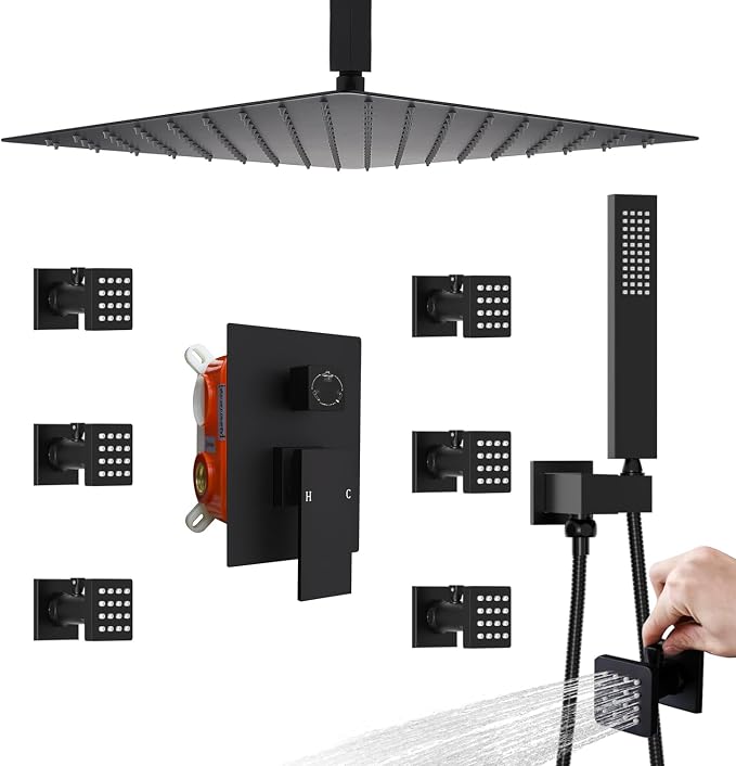 Enga Shower System Body Jets by Enga