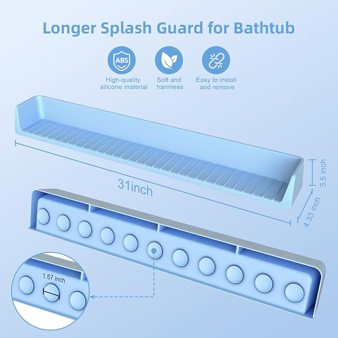 Bathtub Splash Guard for Kids - Image 2