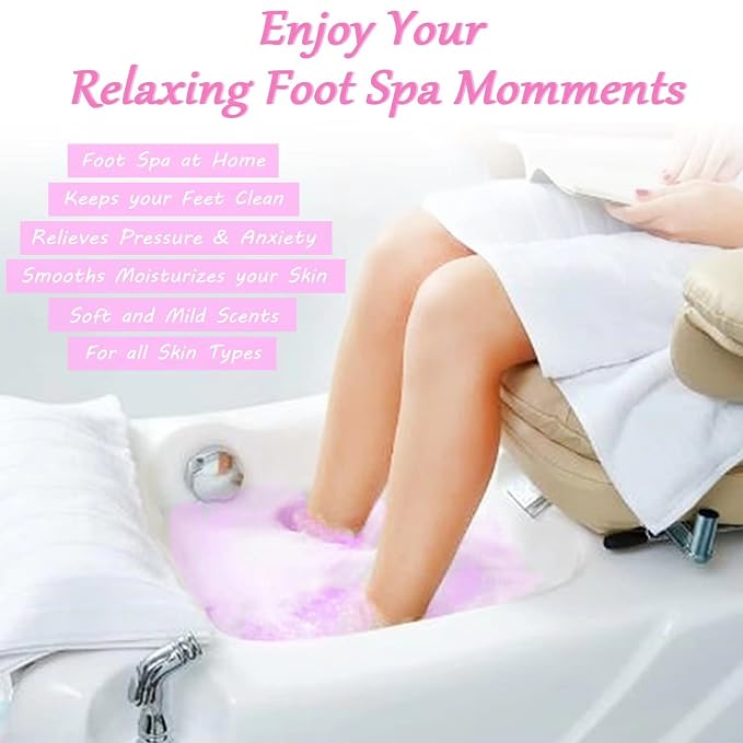 Bath Bombs, 32 Pack Foot Soak - Image 6