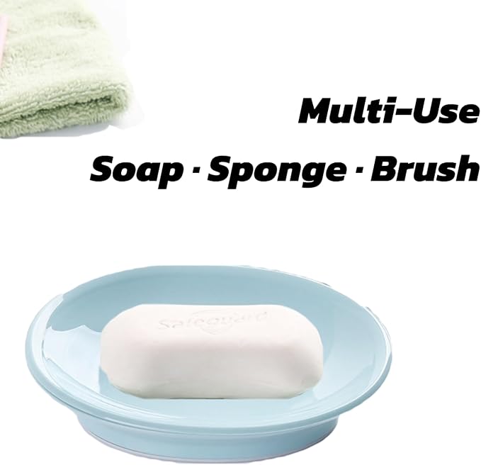 Plastic Soap Dish, Soap Saver Tray - Image 5