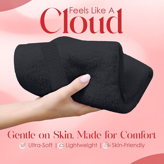 RIVERSIDE 12 Pack Premium 100% Cotton Face Washcloths, 550 GSM, 12 x 12 Inches - Image 3
