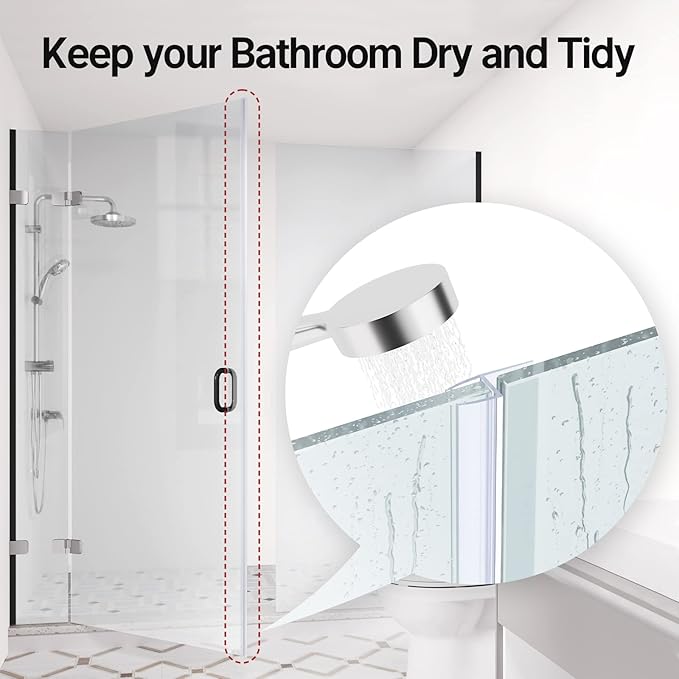 AmazerBath 5 PCS Shower Door Side Seal Strip - Image 4