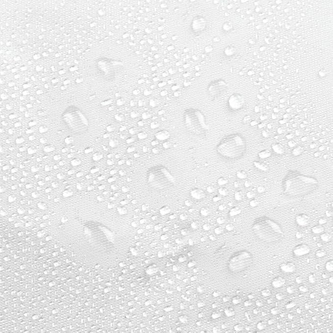 White Extra Wide Shower Curtain Liner 72 x 84 inch Plastic Shower Liner - Image 4