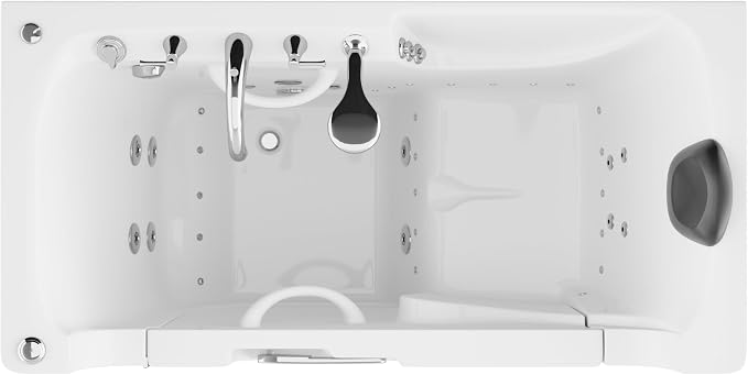 ANZZI Walk In Tubs PREMIUM 30"x60" Left Drain Wheelchair Accessible Walk-In Tub - Image 3
