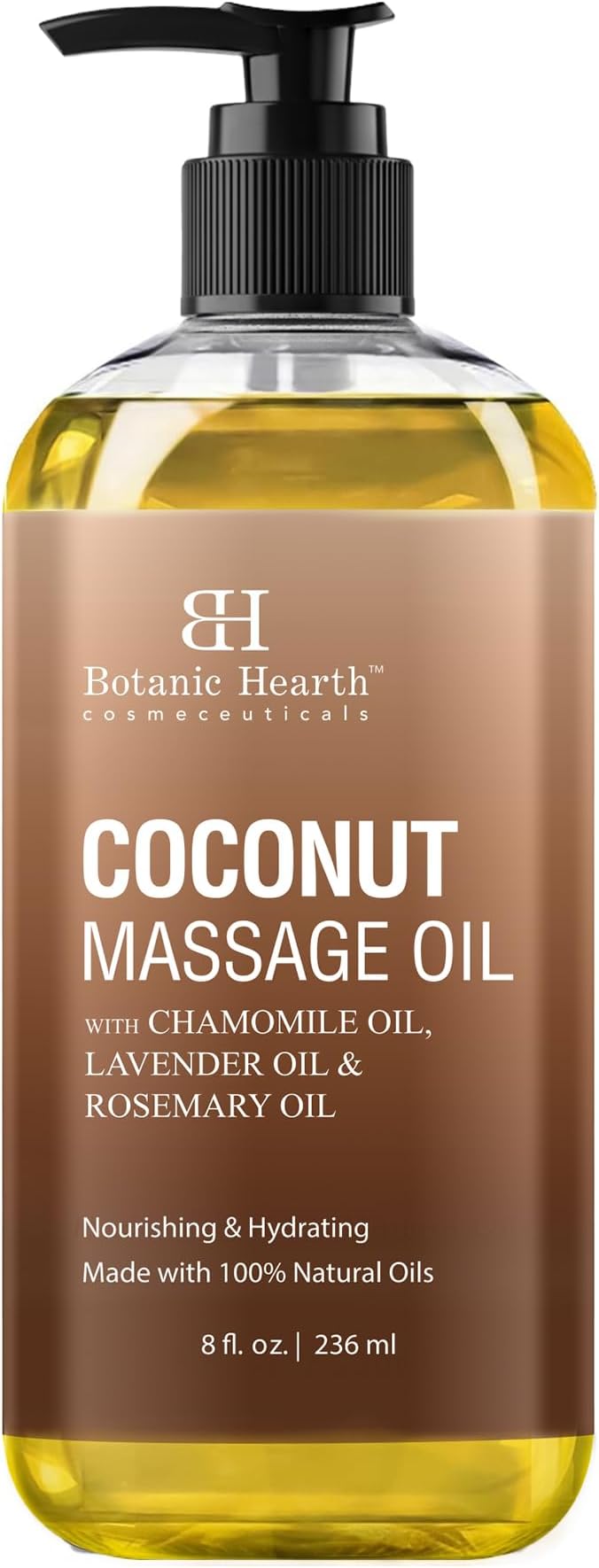Botanic Hearth Coconut Massage Oil | Ultra|Glide Formula by BestHairCareProducts