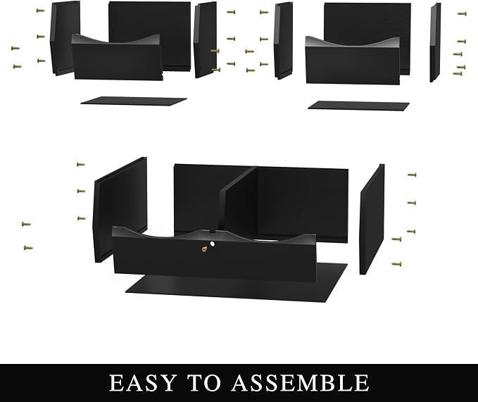 3 Set Bamboo Pantry Organizers and Storage, Open Front Vegetable Fruit - Image 6