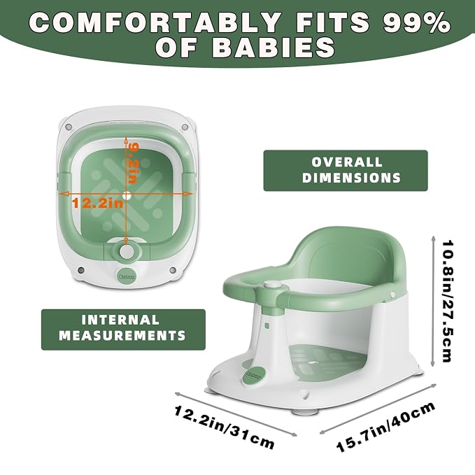 Baby Bath Seat for Babies 6 Months & up - Image 7