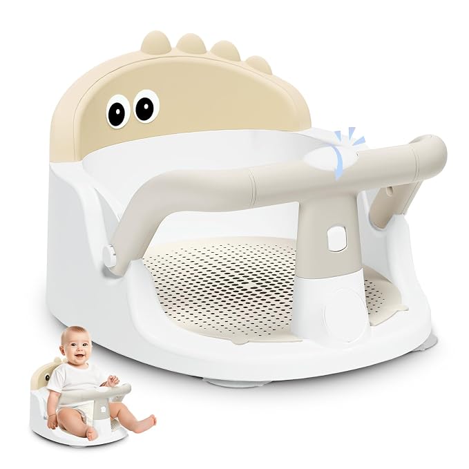 Baby Bath Seat for Babies 6 Months & Up Sitting Up, Non-Slip Baby Bath Chair by Unknown