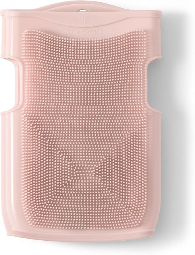 Innobaby Double Sided Silicone Massage Mitt Bath Scrubber Shower Brush & Scalp - Image 2
