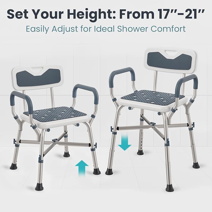 Shower Chair for Elderly and Disabled - Image 5