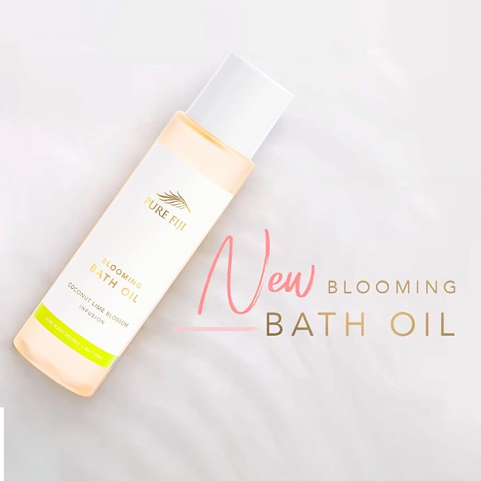 Pure Fiji Bath Oil, Conditioning Body Moisturizer - Image 3