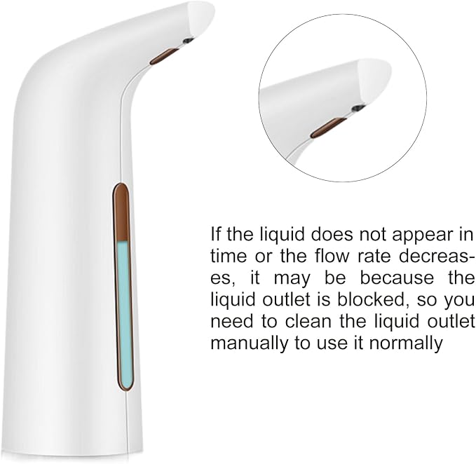 Automatic Soap Dispenser Touchless, TUMAN Pro Battery Operated Electric - Image 9