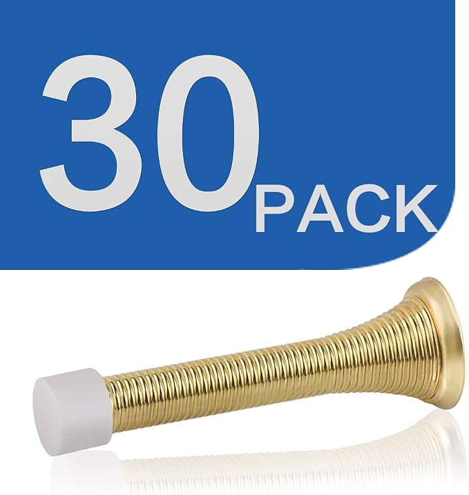 HOMOTEK 30 Pack Spring Door Stopper - Image 7