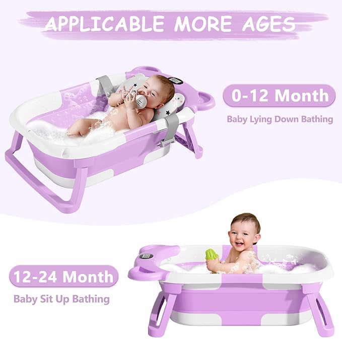MoreFeel Collapsible Baby Bathtub - Image 6