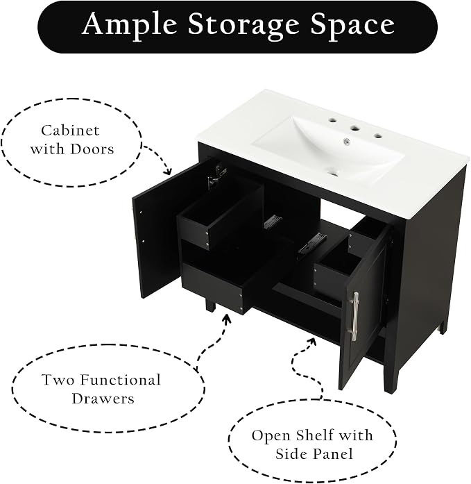 Favfurish 36" Bathroom Vanity - Image 9
