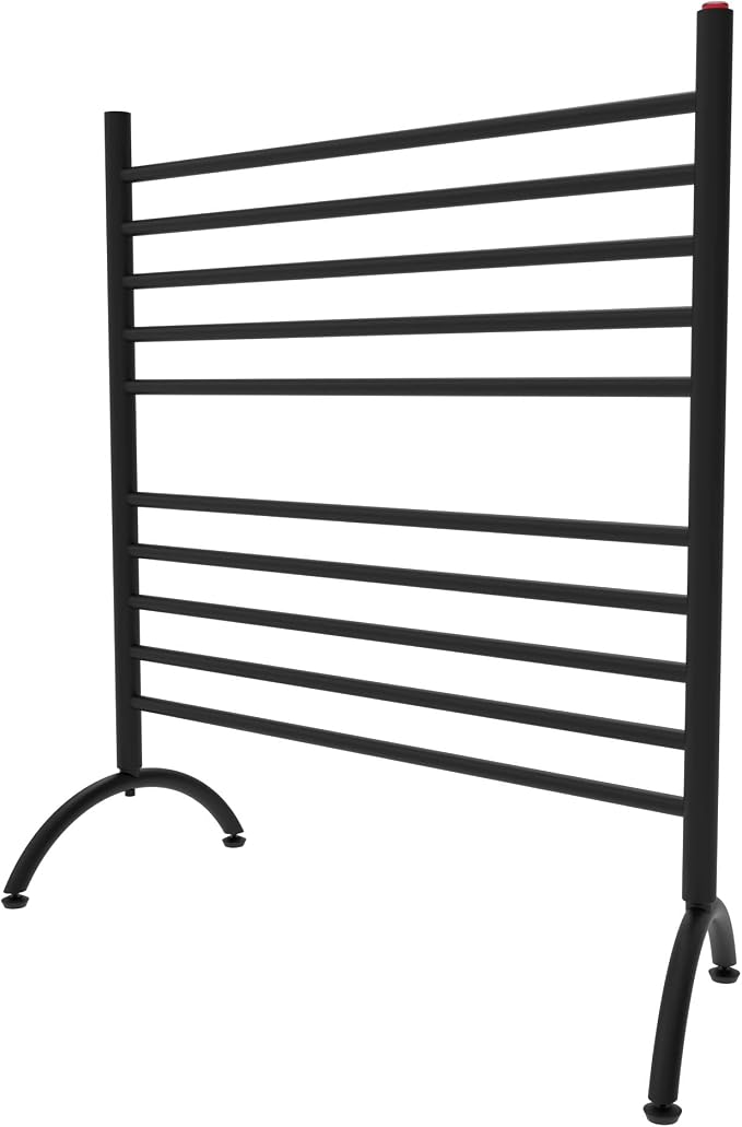 33 in. Solo Freestanding Towel Warmer, Matte Black - Image 3