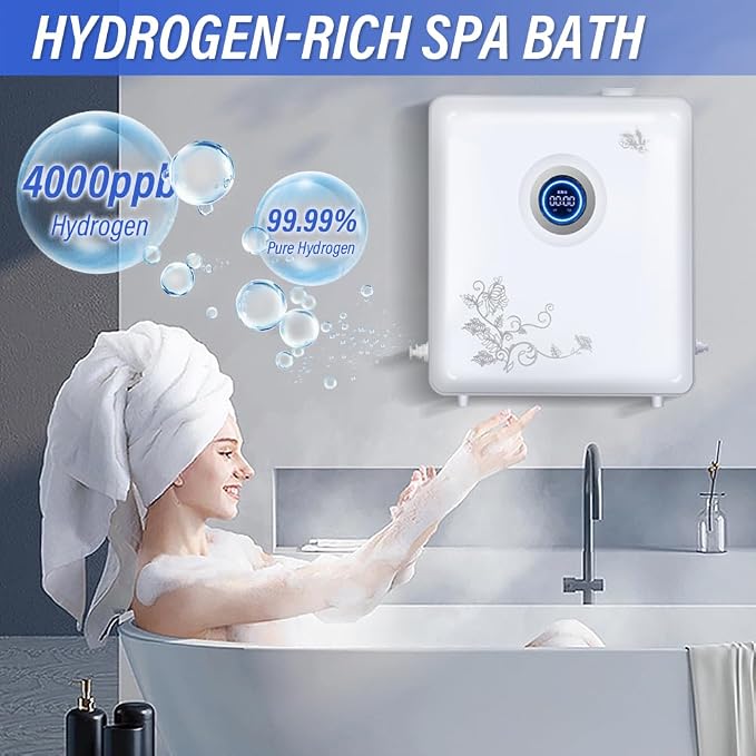 Nano Hydrogen Rich Moisturizing Bubble Bath Machine Above 4000ppd Molecular - Image 2
