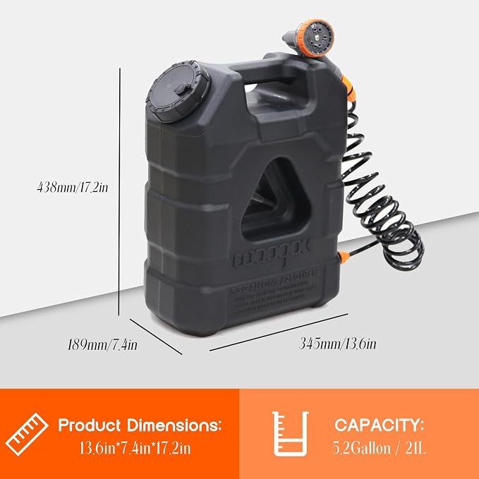 5.5 Gallon Portable Water Tank - Image 4