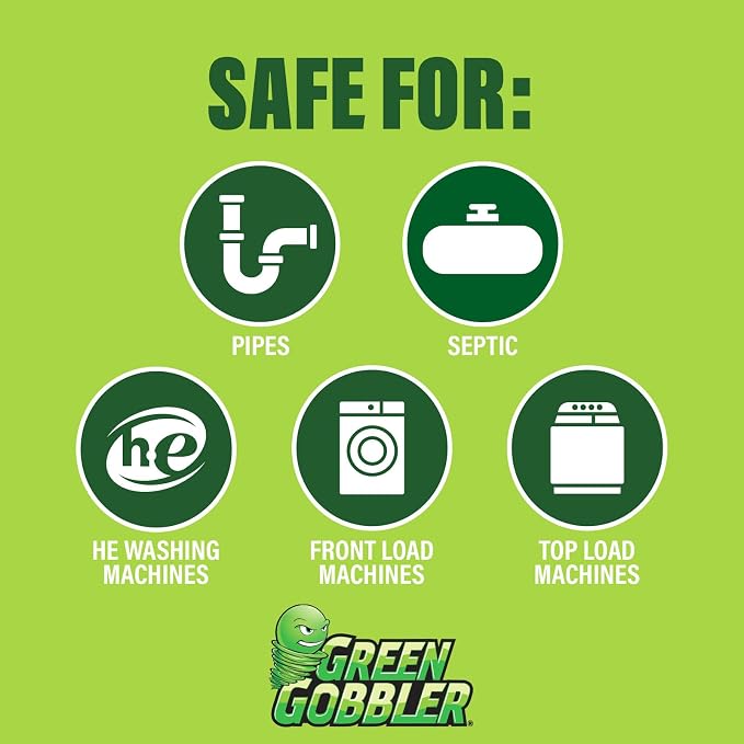 Green Gobbler Premium Washing Machine Cleaner & Deodorizer Tablets - Image 6