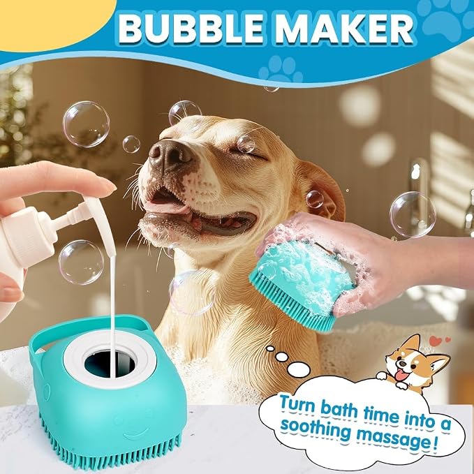 3PCS Dog Bath Brush | Dog Scrubber - Image 3