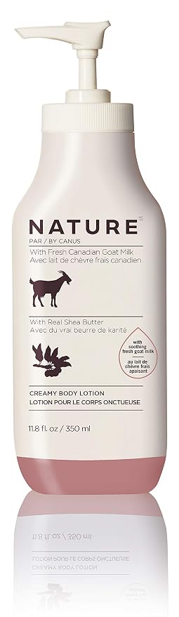 Nature by Canus Creamy Body Lotion, Shea Butter, 11.8 Oz, by Nature+by+Canus