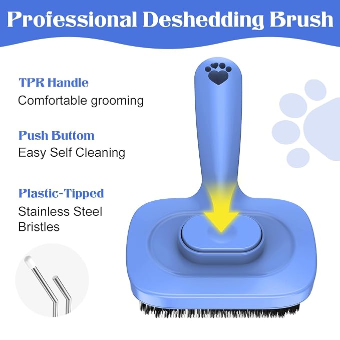 Self Cleaning Dog Brush for Shedding - Image 7