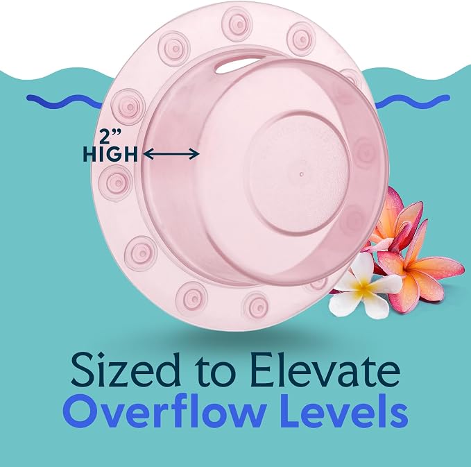 SlipX Solutions Bottomless Bath | Overflow Drain Cover - Image 6
