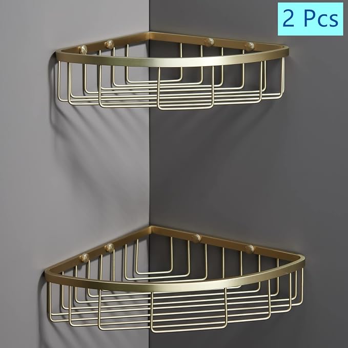 Corner Shower Caddy Organizer, SUS304 Stainless Steel Heavy Duty Rust-Proof - Image 2