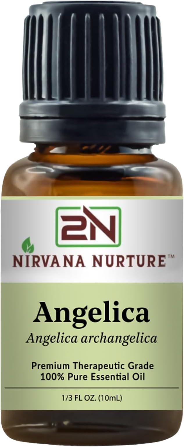 Angelica Essential Oil 100% Pure Premium Therapeutic Grade, Undiluted by NirvanaNurture