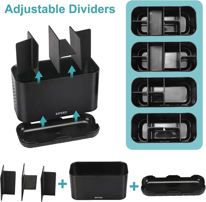 Boperzi Toothbrush Holders for Bathrooms Organizers and Storage, Large Tooth - Image 4