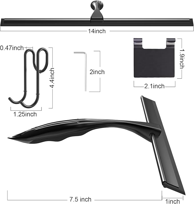 14'' Shower Squeegee, TOOVEM Squeegee - Image 5