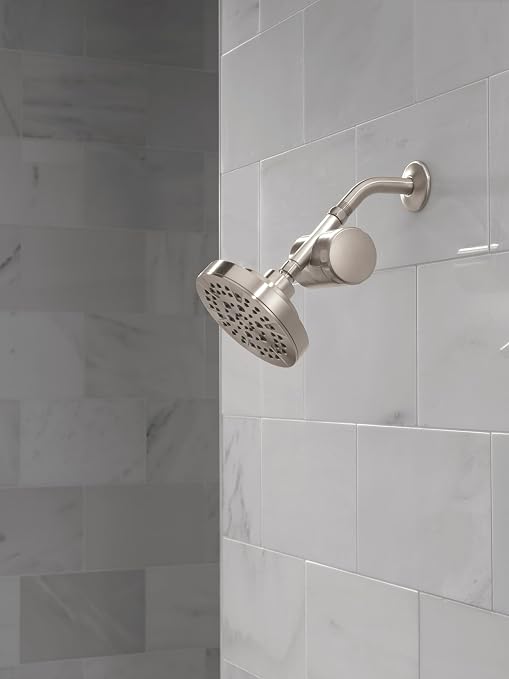 Delta Faucet 5-Setting Shower Head Brushed Nickel - Image 9